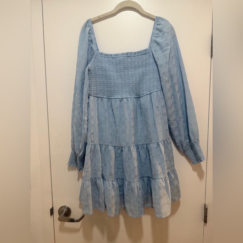 Long Sleeve Babydoll Dress